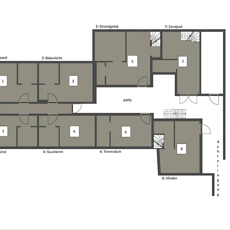Apartmán De Werf - Strandgeluk Egmond aan Zee